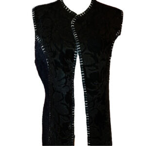 Rain+Rose Knit Open Sweater Duster M